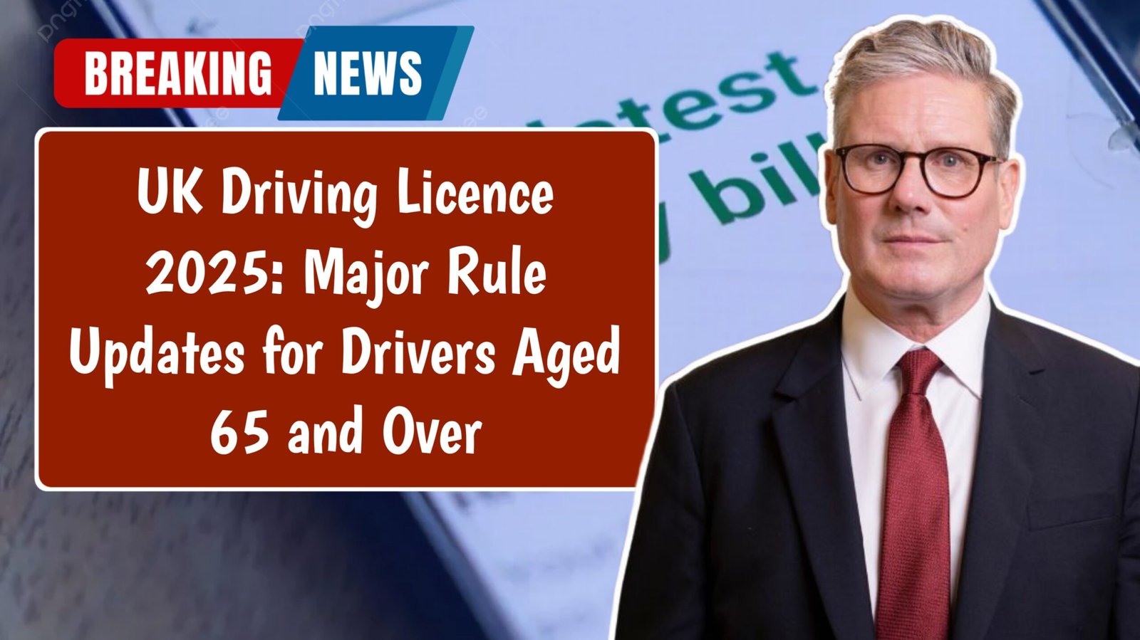 UK Driving Licence 2025: Major Rule Updates for Drivers Aged 65 and Over