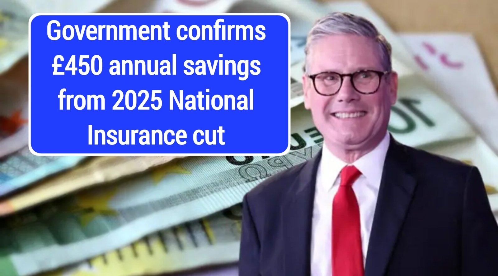 Government confirms £450 annual savings from 2025