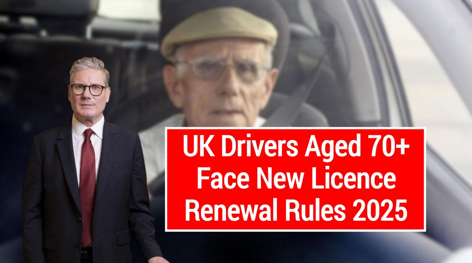 UK Drivers Aged 70+ Face New Licence Renewal Rules