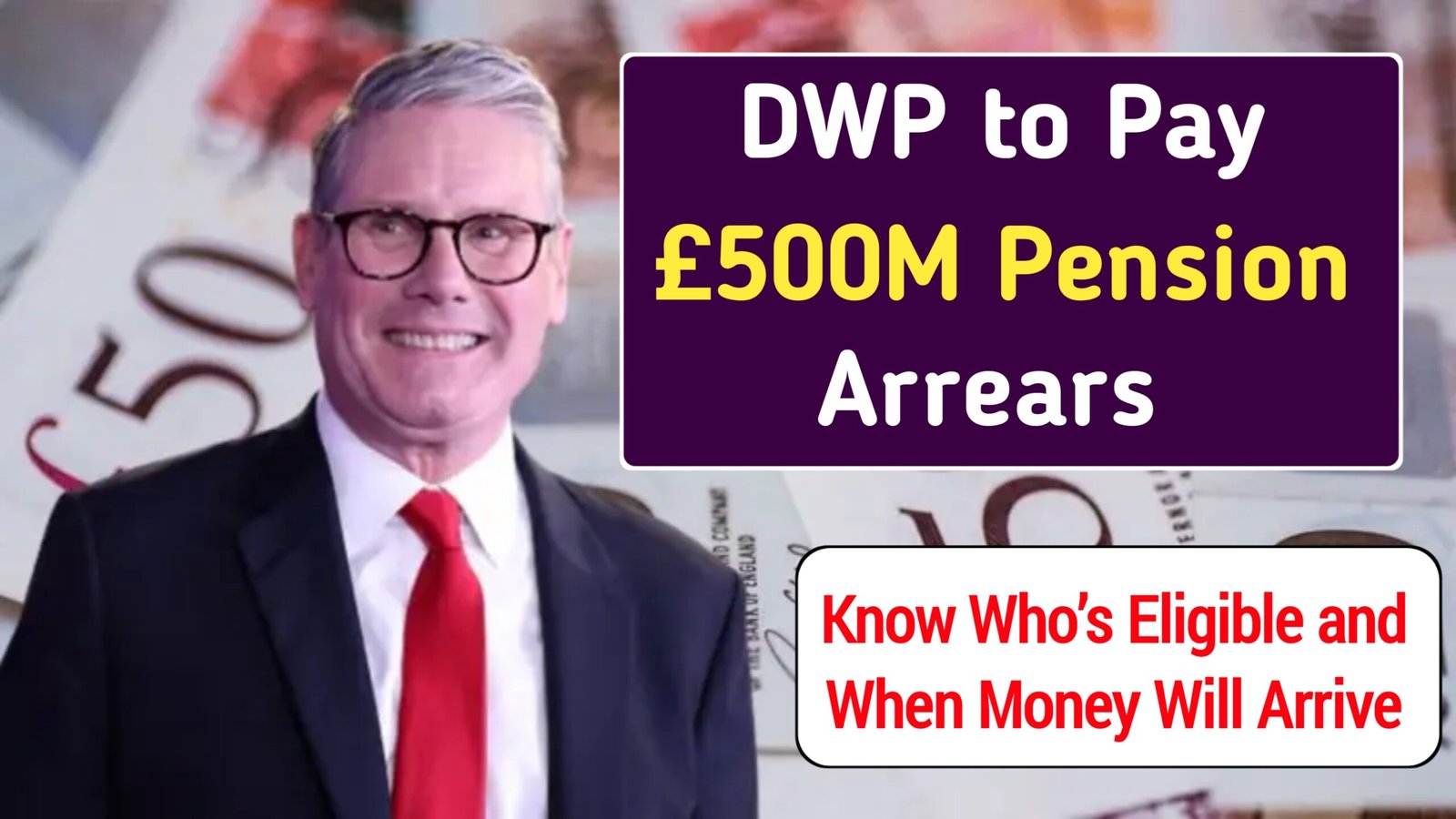DWP to Pay £500M Pension Arrears