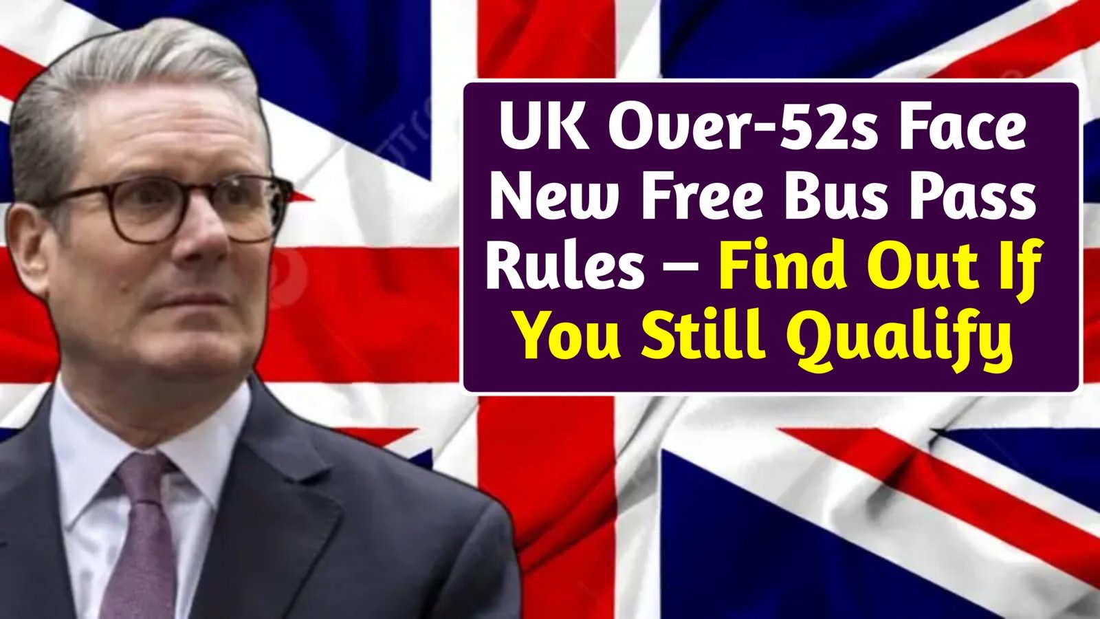 UK Over-52s Face New Free Bus Pass Rules