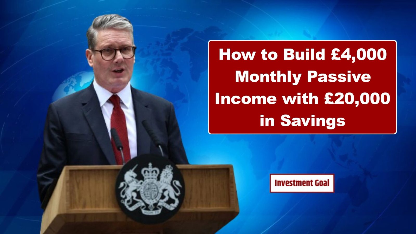 How to Build £4,000 Monthly Passive Income with £20,000 in Savings