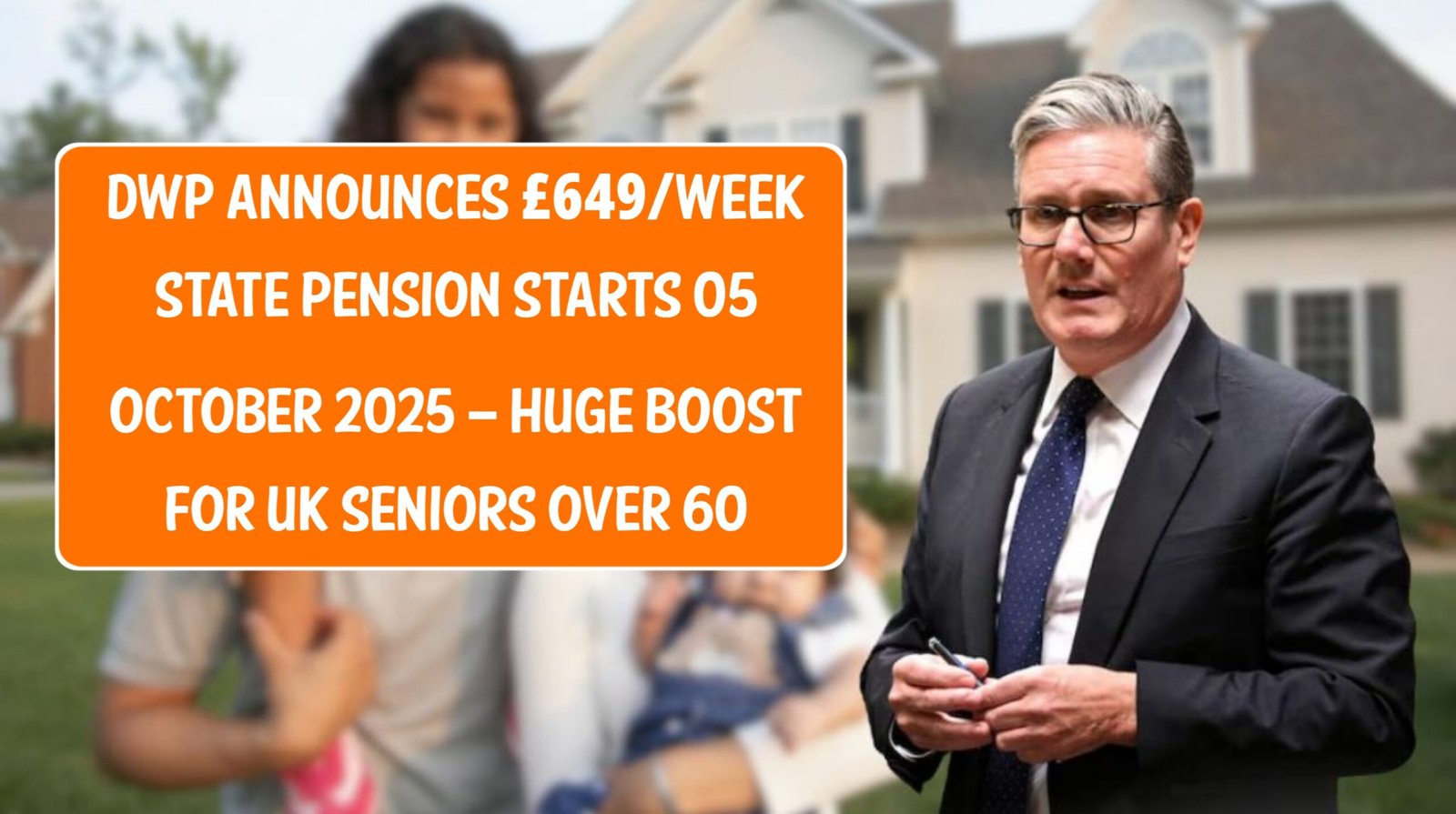 DWP Announces £649/week State Pension