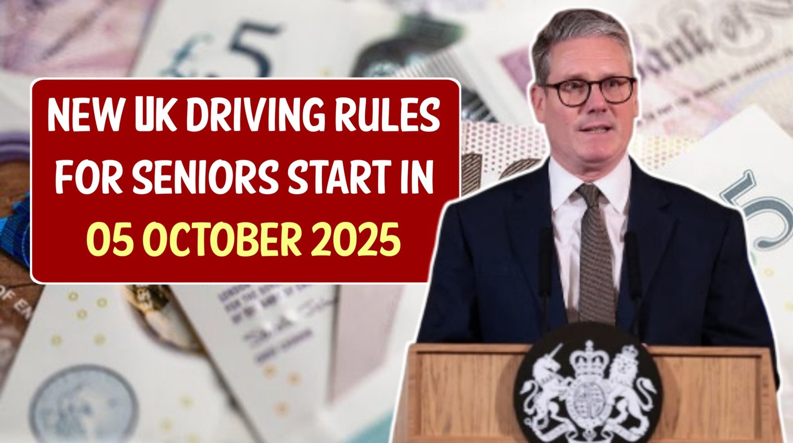 New UK Driving Rules for Seniors Start 05 October 2025