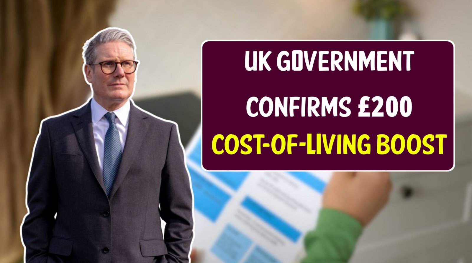 UK Government Confirms £200 Cost-of-Living Boost