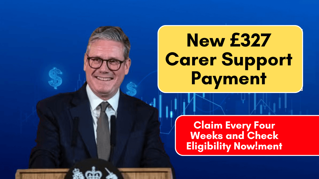 New £327 Carer Support Payment – Claim Every Four Weeks and Check Eligibility Now!